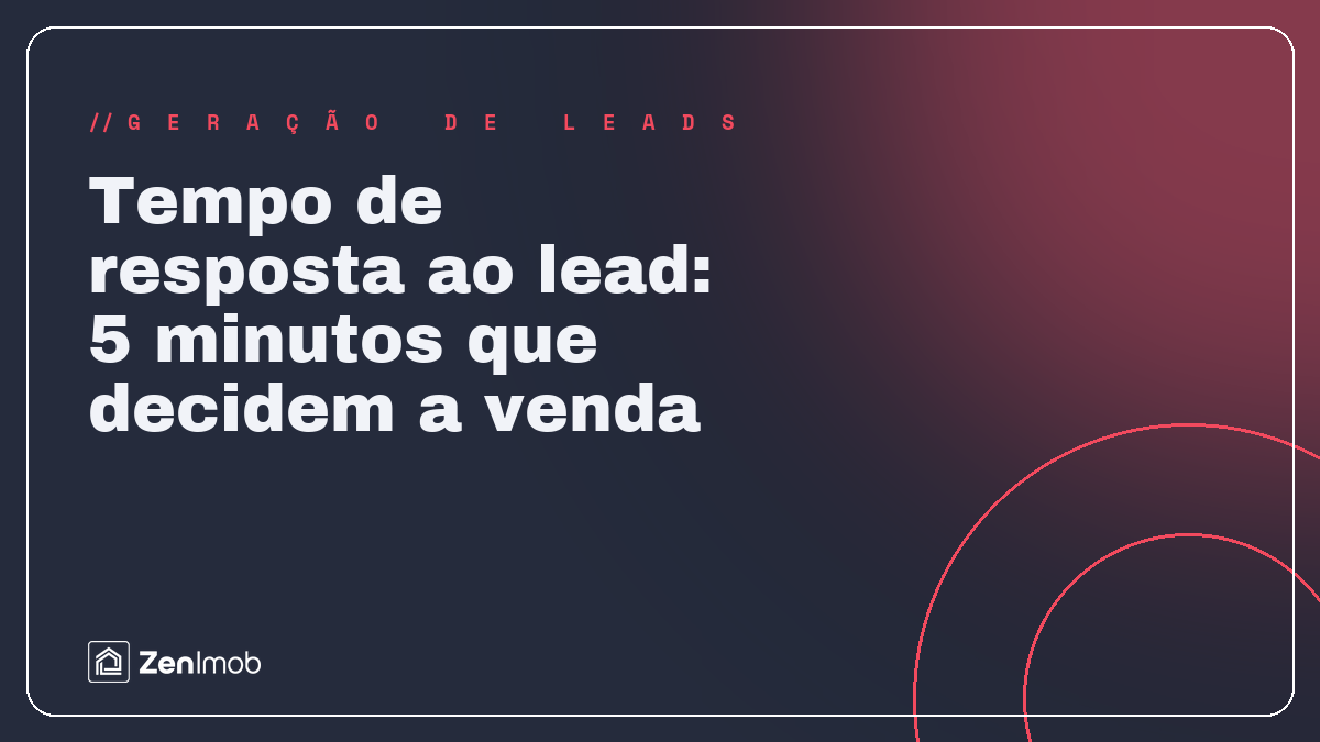Tempo de resposta ao lead: 5 minutos que decidem a venda